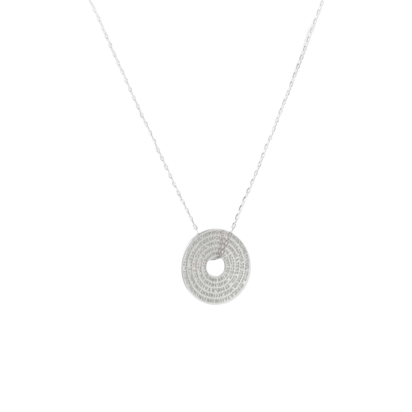 Hugo 2 - Collier Médaille Donut 2.5cm