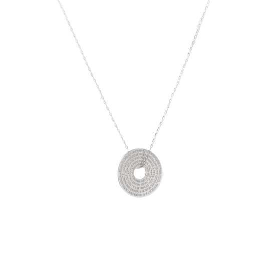 Hugo 2 - Collier Médaille Donut 2.5cm