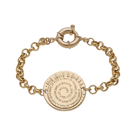 Hugo 1 - Bracelet Gourmette Chaîne Jaseron