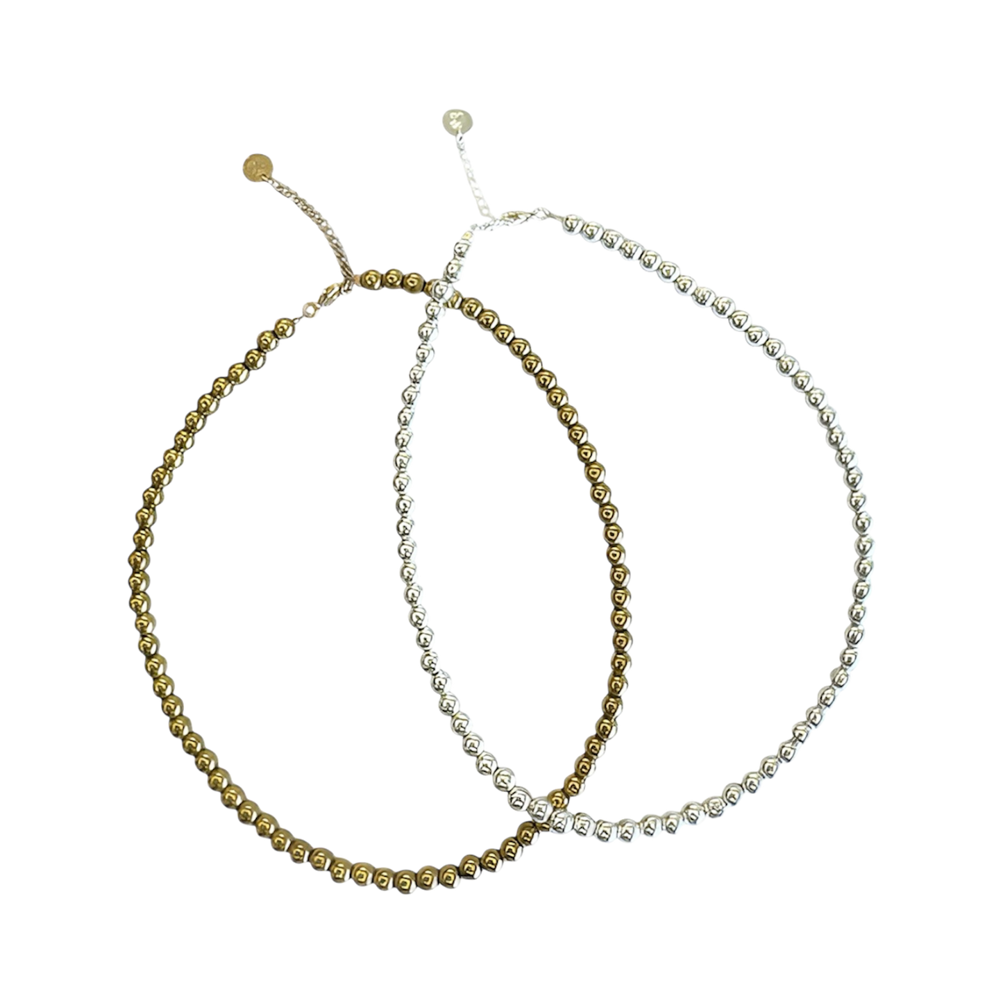 Boules Hématites Collier MM