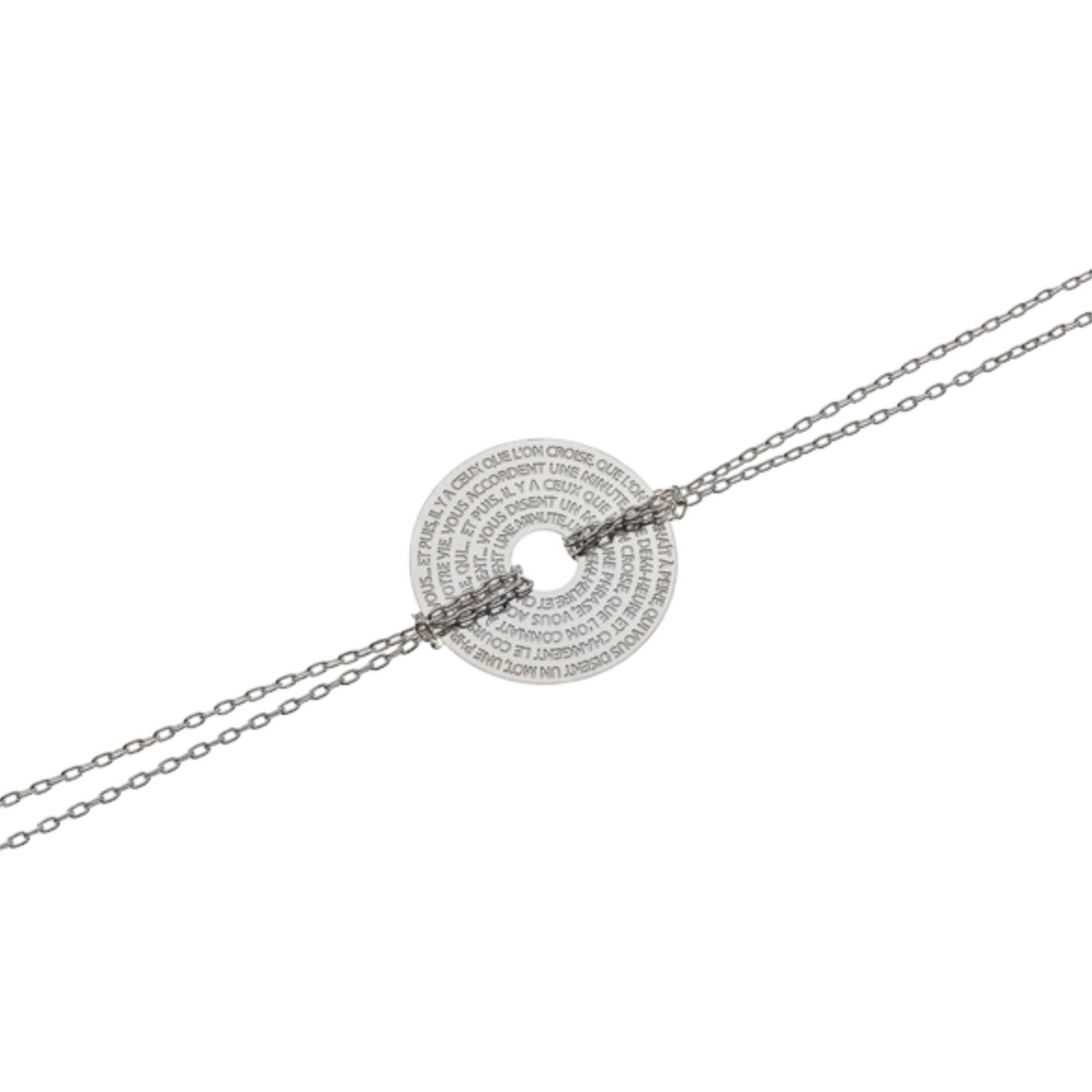 Hugo 2 - Bracelet Médaille Donut 2.5cm