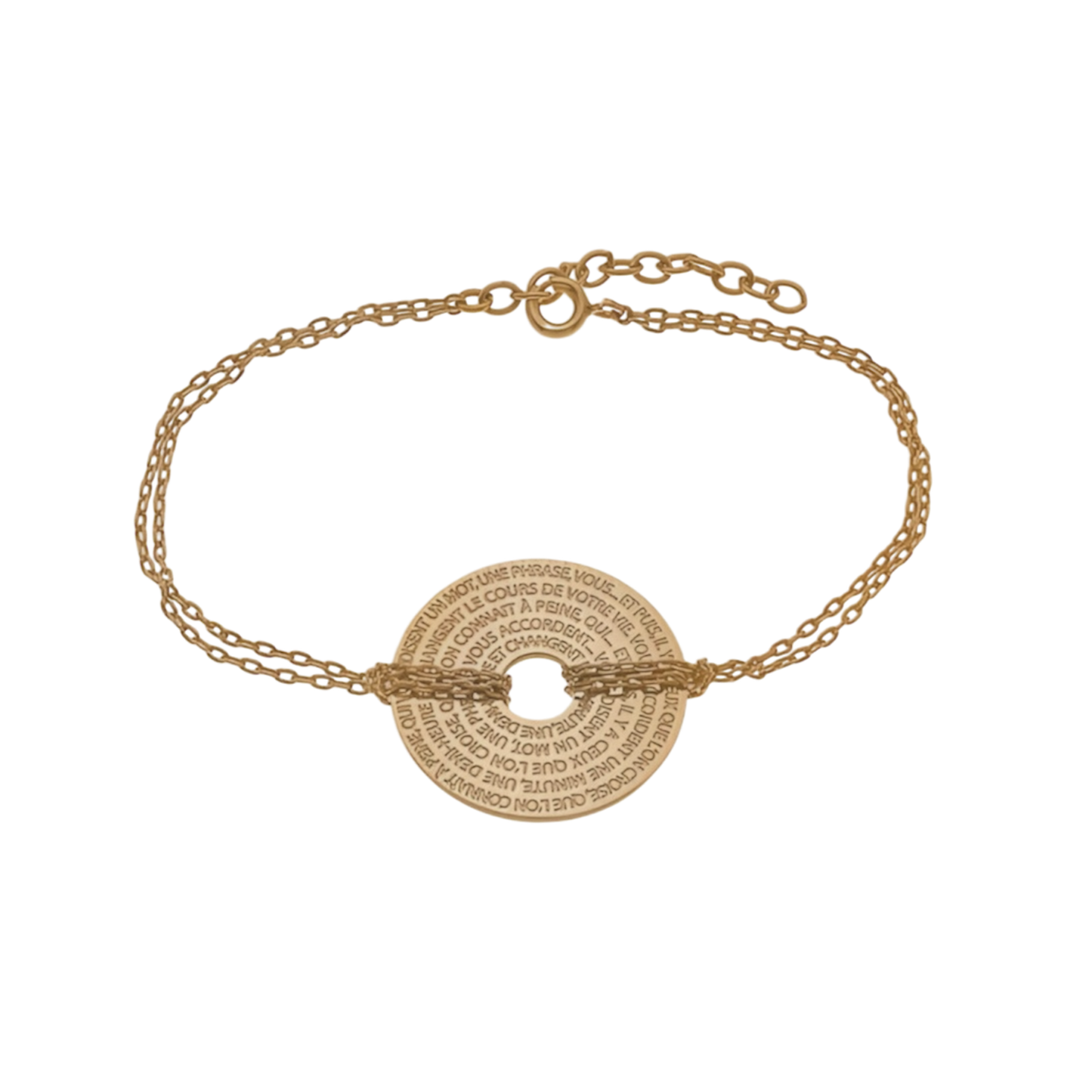Hugo 2 - Bracelet Médaille Donut 2.5cm