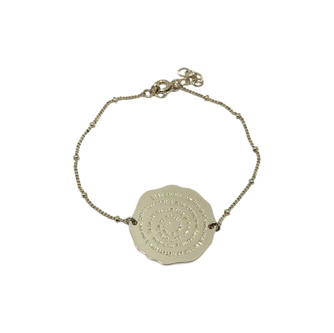 HUGO 3 - Bracelet Médaille Chaîne Boule